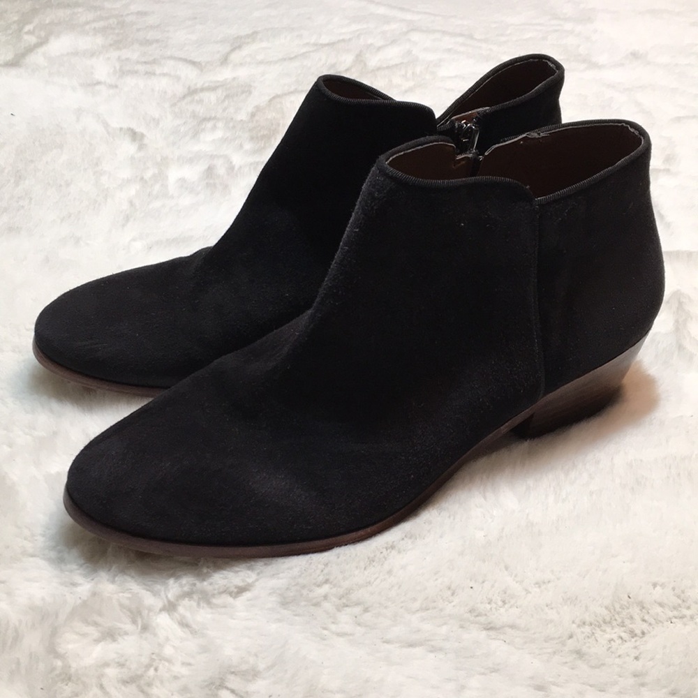 Sam Edelman Black Ankle Boots